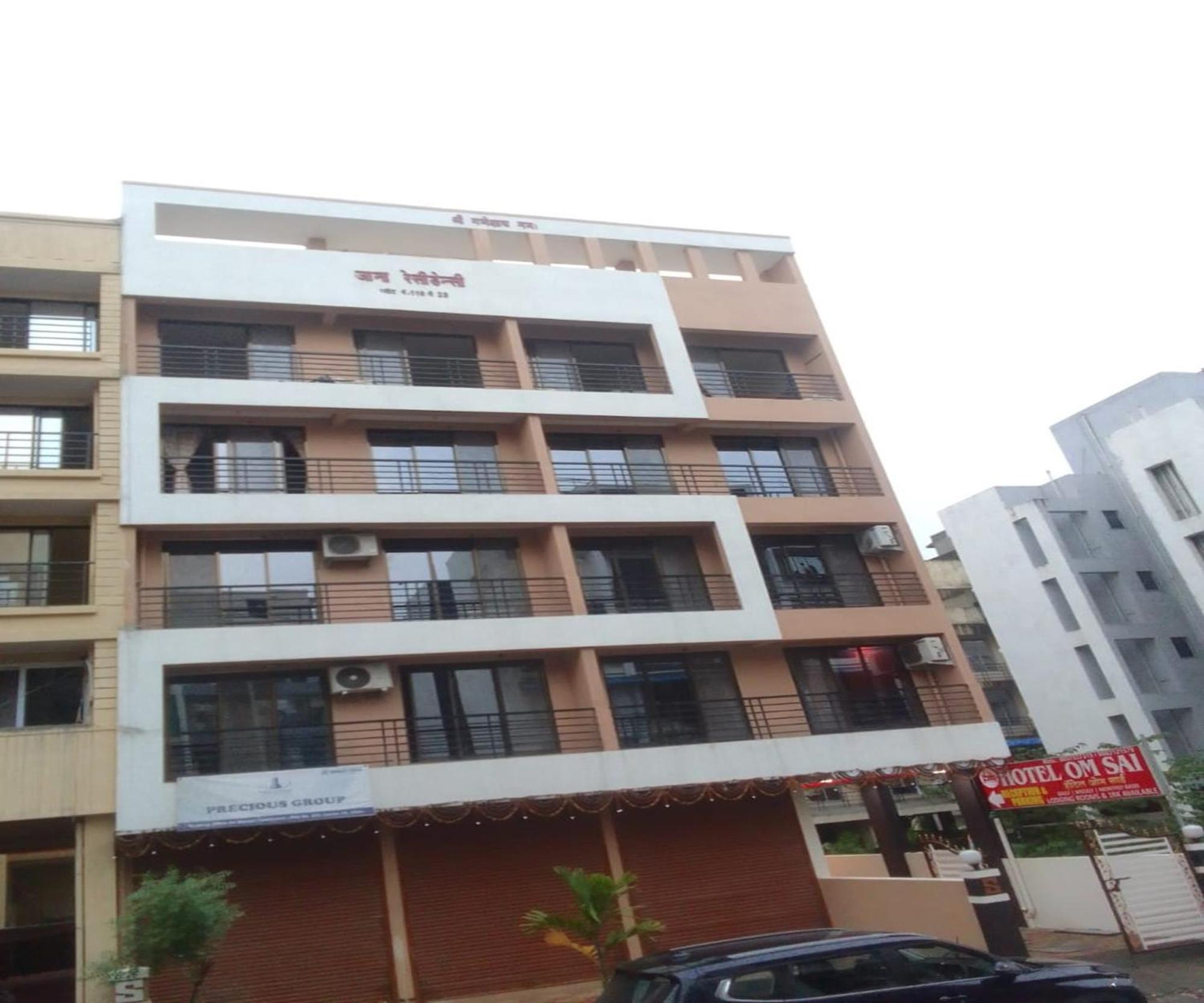 Hotel Om Sai Navi Mumbai Bagian luar foto